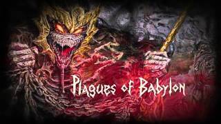 ICED EARTH  Plagues Of Babylon Lyric Video [upl. by Hayott879]