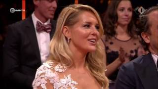 Chantal Janzen wint de Zilveren TelevizierSter Presentatrice  Gouden TelevizierRing Gala 2016 [upl. by Nitsuj]