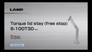 FEATURE Learn More About our S100T30  Torque lid stay free stop  Sugatsune Global [upl. by Aneed]