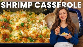 Quick amp Easy Shrimp Casserole – A Family Favorite [upl. by Rabbaj]