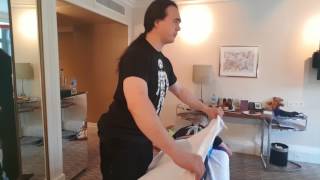 Sports Tuina massage at Ride London prostate cancer event [upl. by Campball]