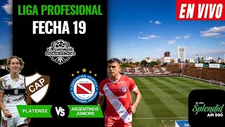 PLATENSE vs ARGENTINOS JUNIORS EN VIVO desde VICENTE LÓPEZ  Relato EMOCIONANTE  Liga Profesional [upl. by Immak778]