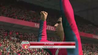 PES 2014  Unreal Flamini Strike [upl. by Oetomit]