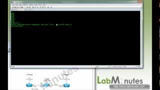 LabMinutes RS0003  Cisco Network Time Protocol NTP Configuration [upl. by Remled]