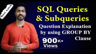 Lec61 SQL Queries and Subqueries part3  Group By clause  Database Management System [upl. by Eenahs]