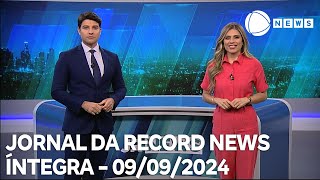 Jornal da Record News  09092024 [upl. by Urana402]