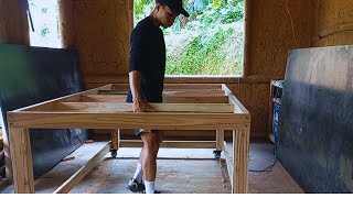 Build Your Own New Workshop pt 8  Woodworking Bench vs DIY Table Which is Better for Beginners [upl. by Redienhcs25]