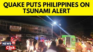 Philippines News  Powerful 76 Magnitude Earthquake Strikes Southern Philippines  N18V [upl. by Gittel]