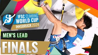 🔥IFSC Men Lead Final Innsbruck 2024🔥 [upl. by Linden]