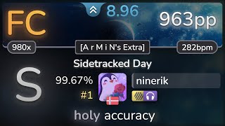 90⭐ ninerik  VINXIS  Sidetracked Day A r M i Ns Extra HDNC 9967 1 963pp FC  osu [upl. by Lewie]