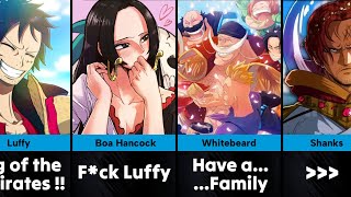 𝗗𝗿𝗲𝗮𝗺𝘀 of One Piece Characters [upl. by Einhapets516]