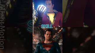 Shazam vs Superman who winner  comment superman shazam battlevideos dc marvel [upl. by Malonis]