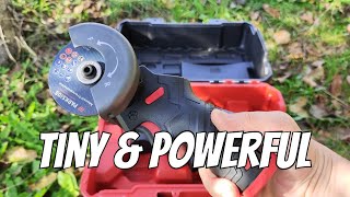 Parkside Performance 12V PPWSA 12 A1 Cordless Angle Grinder Review [upl. by Paddie]