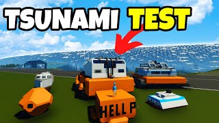 Testing Which Tsunami Bunker BEST Survives Tsunamis In Stormworks [upl. by Derrik259]