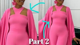 How to Cut amp Sew A Crop Top With Yoke Neckline CutOut neatly [upl. by Nirtiak]