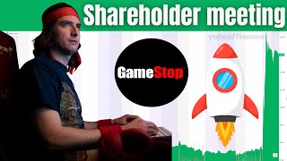 ALERT  2024 Gamestop Shareholder Meeting UPDATE [upl. by Ahsilahk]