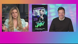 Jimmy Fallon talks new season of Thats My Jam [upl. by Eenor124]