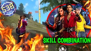 BEST CHARACTER COMBINATION FOR YOU  New BR rank season 38 best character combination [upl. by Roye873]