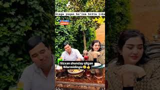 SIZXAM SHUNDAY QILGAN BILARMIDINGIZ😂👍funny 1mln comedyvideos instagram subscribe japan rek [upl. by Folger]