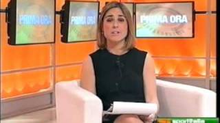 Francesca Piantanida conduce quotPrima Oraquot su Sportitalia [upl. by Cirdec]