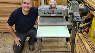 Laguna 1632 Drum Sander review [upl. by Thilde]