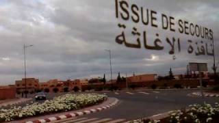 marrakech airport bus trip 2 [upl. by Nomzaj]