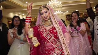 Best Bride Entry  Kanda Kacheya Ne  Sunakhi  Bride Entry Dance  Indian wedding Bride Goals [upl. by Ellesirg261]