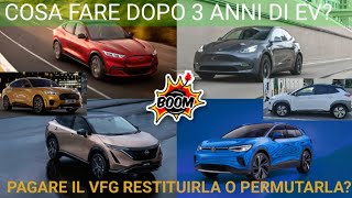 Auto elettrica cambiare permutare o restituire pagando il VFG ai 3 anni [upl. by Suivatram]