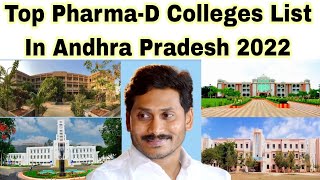 List Of Top PharmaD Colleges In Andhra Pradesh  AP Eamcet Bipc Pharmacy Counseling 2022 [upl. by Piscatelli576]