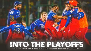 Into The Playoffs  Rcb Won Edit Status IPL 2024 [upl. by Yordan]