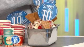 Studio 10s Own Icecream Thanks to Gelatissimo [upl. by Agnella]