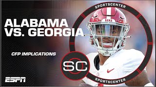 DELICIOUS CHAOS What if Alabama BEATS Georgia in the SEC Championship  Always College Football [upl. by Nilesoj]