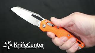 Microtech 210T10APPMOR MSI RAMLOK Manual Folding Knife [upl. by Eniamrehs]