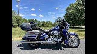 2016 HarleyDavidson 110quot CVO Screamin Eagle Ultra Classic Limited FLHTKSE Low Miles 17995 [upl. by Rufina]