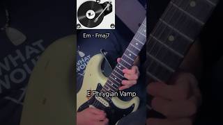 E Phrygian Blues guitar licks 🎸 [upl. by Michelina]