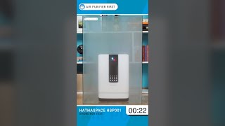 Hathaspace HSP001 Air Purifier  Smoke Test [upl. by Auqinihs]