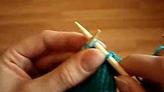 How To Knit Basic CastOff aka Basic BindOff [upl. by Ronaele]