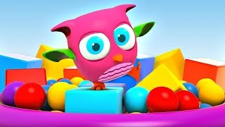 Come fare i Gelati di Pongo Play Doh con Super Pigiamini Uova SORPRESA Impara i Colori in Italiano [upl. by Aruol602]