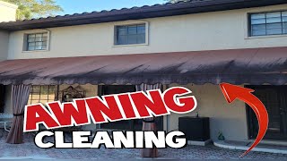 Easy Awning Cleaning and Pressure Washing [upl. by Webb]