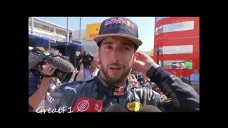 Spanish GP 2016 PostRaceDaniel Ricciardo frustrated with the result [upl. by Asilegna]