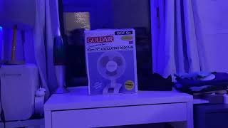 Unboxing a goldair 9” desk fan [upl. by Neirad]