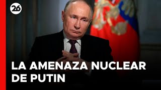 🚨 MÁXIMA TENSIÓN MUNDIAL  Nueva advertencia de VLADIMIR PUTIN tras el MISIL HIPERSÓNICO [upl. by Kauffmann]