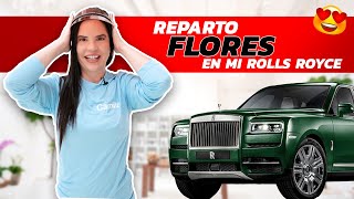 SALGO A REPARTIR FLORES EN EL ROLLS ROYCE  El Mundo de Camila [upl. by Nosidam]