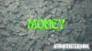 MONEY  CLEAR MONEY BLOCKAGES SUBLIMINAL  WEALTH AFFIRMATIONS never worry about money again [upl. by Irollam]