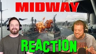 Midway Teaser Trailer  1  TRAILER REACTION  The Movie Cranks [upl. by Liana208]