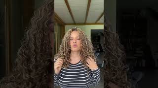 Curl refreshing unpopularopinion curlies waterhair mousse journey y [upl. by Ilek908]