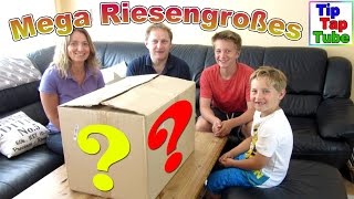 Mega Riesengroßes Paket mit Fan Post Ü Paketen Zuschauerpost TipTapTube Kinderkanal [upl. by Demona681]