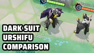 Dark Suit Style Urshifu vs Default Urshifu  Holowear Comparison  Pokémon UNITE [upl. by Ormiston739]