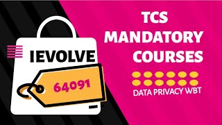 TCS iEvolve Course ID 64091  Data Privacy  Quiz Answers [upl. by Seaver343]