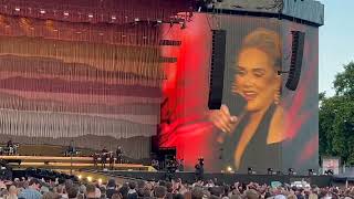 Adele 2022 British Summer Time at London  July 01 2022  Hyde Park London [upl. by Luis844]